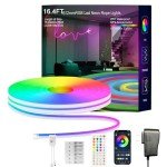 RGB LED Strip Lights with App & Remote Control