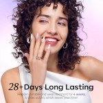 6 Colors Shimmer Gel Nail Polish Set