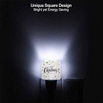 Christmas Gold LED Night Light with Sensor