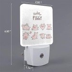 Funny Pig LED Night Light for Kids Room