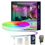 RGB LED Strip Lights with Remote Control - 16.4FT