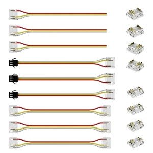 RGB LED Strip 3-Pin Connector Kit Under $10