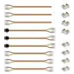 RGB LED Strip 3-Pin Connector Kit Under $10