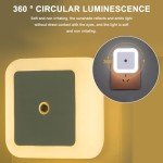 4-Pack LED Night Lights with Dusk Sensor