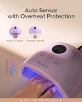 MelodySusie UV Nail Lamp for Quick Gel Curing