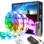 100ft Color Changing LED Strip Lights with Remote