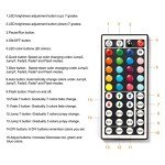 100ft Color Changing LED Strip Lights with Remote