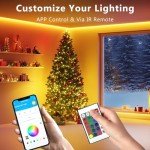 DAYBETTER 110ft LED Strip Lights with App Control