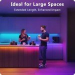 DAYBETTER 110ft LED Strip Lights with App Control