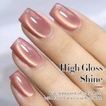 Magnetic Cat Eye Gel Polish - Dark Violet