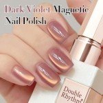 Magnetic Cat Eye Gel Polish - Dark Violet