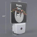 Funny Sloth LED Night Light with Dusk Sensor