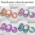 Magnetic Cat Eye Gel Polish - Dark Violet