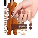 25 Color Gel Nail Polish Set for Summer Fun