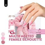 25 Color Gel Nail Polish Set for Summer Fun