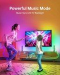 LED TV Lights with Bluetooth - 13.1ft RGB Strip