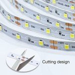 20ft White LED Strip Light – Dimmable & Bright