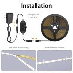16.4ft Dimmable Daylight LED Light Strip