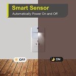 6 Pack LED Night Lights with Dusk Sensor