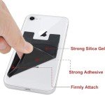 5-Pack Phone Wallets for Cards - Stick-on Holders