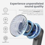 Affordable Bluetooth Noise Cancelling Earbuds with Mic