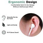 2 Pack WEIZY Wired Earbuds with Mic & Volume Control