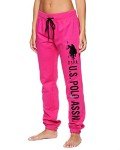 U.S. Polo Assn. Women's Fuchsia Jogger Sweatpants