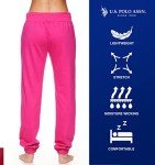 U.S. Polo Assn. Women's Fuchsia Jogger Sweatpants