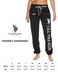U.S. Polo Assn. Women's Fuchsia Jogger Sweatpants
