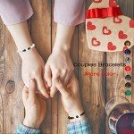 Men's Beaded Bracelet with Lava & Tiger Eye