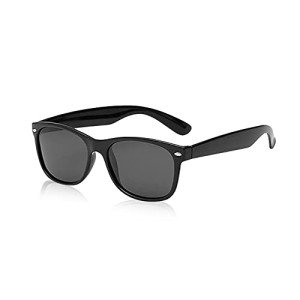 Retro 80’s Vintage Sunglasses - Black Matte