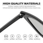 Retro 80’s Vintage Sunglasses - Black Matte