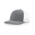 Adjustable Snapback Trucker Cap in Heather Grey