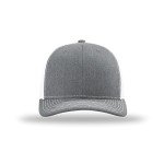 Adjustable Snapback Trucker Cap in Heather Grey