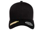 Men's Flexfit Recycled Trucker Cap - Black/White