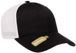Men's Flexfit Recycled Trucker Cap - Black/White