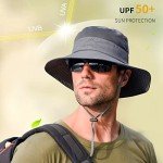 Unisex UPF 50+ Wide Brim Sun Hat