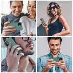 Midnight Green Silicone Case for iPhone 12/Pro