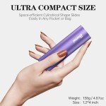 Purple Portable Charger Power Bank 5000mAh - Compact