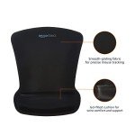 Ergonomic Gel Mouse Pad with Wrist Rest, Black