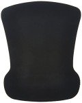 Ergonomic Gel Mouse Pad with Wrist Rest, Black