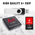 1GB EASTBULL Swivel USB Flash Drive