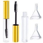 2 Pack 10ml Empty Mascara Tubes with Eyelash Wands