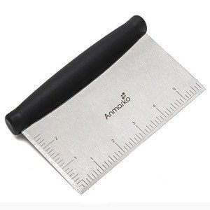 Stainless Steel Griddle Scraper and Dough Cutter