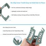 Ocean Hair Clips Set for Thick Hair - 6 Pcs