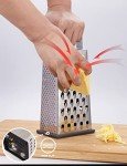 Stainless Steel 4-Sided Cheese and Vegetable Grater