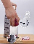 Stainless Steel 4-Sided Cheese and Vegetable Grater