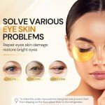 Gold Collagen Under Eye Patches - 10 Pairs