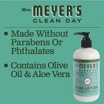 Mrs. Meyer's Basil Hand Lotion, Non-Greasy 12 oz