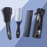 Hair Brush Set with Detangler and Comb